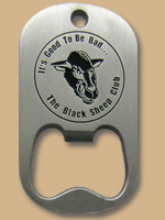 logo dog tag opener